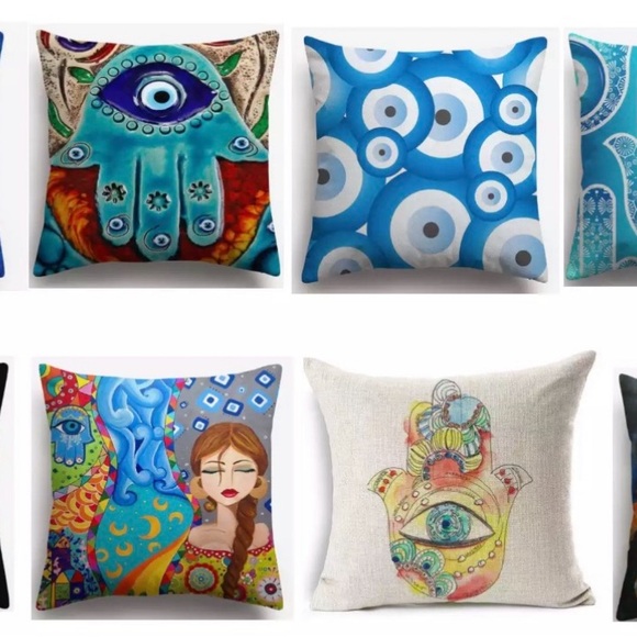 Decorative Pillow Cover
18x18inch Art Design Throw Pillow
Case Cushion for Sofa - Picture 2 of 2